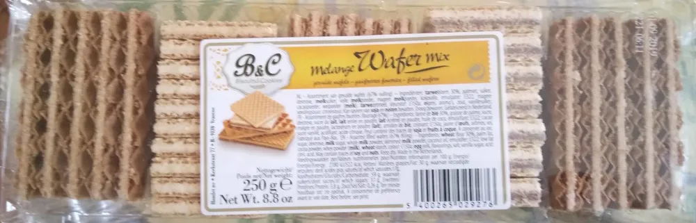 Mélange Wafer Mix 10X250G