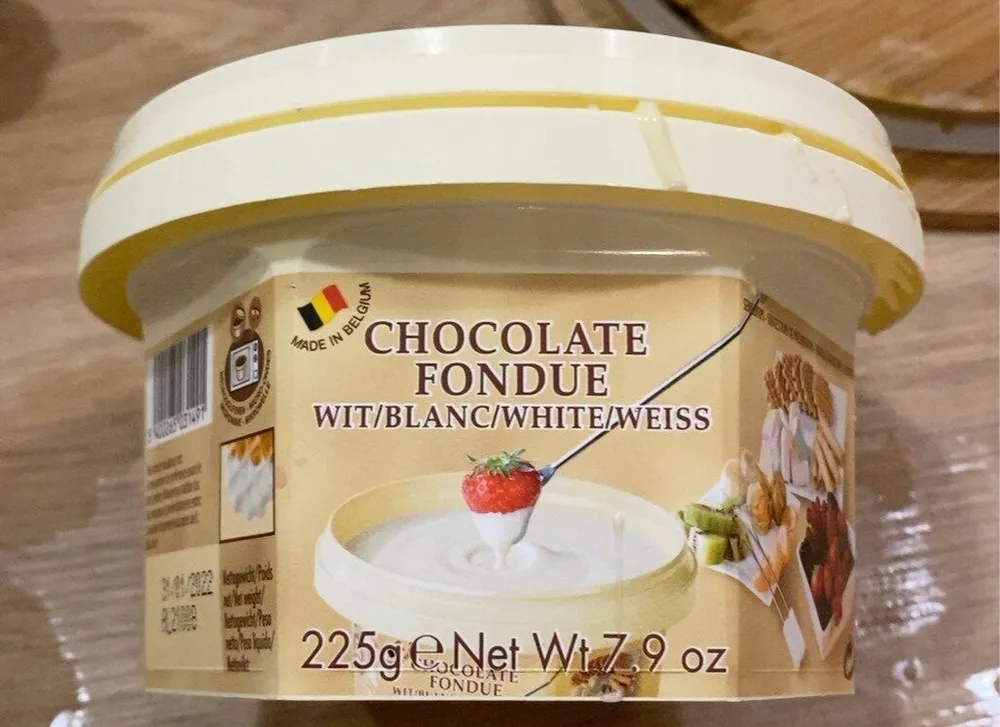 Chocolate fondue