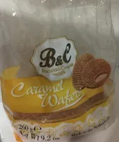 Caramel wafers