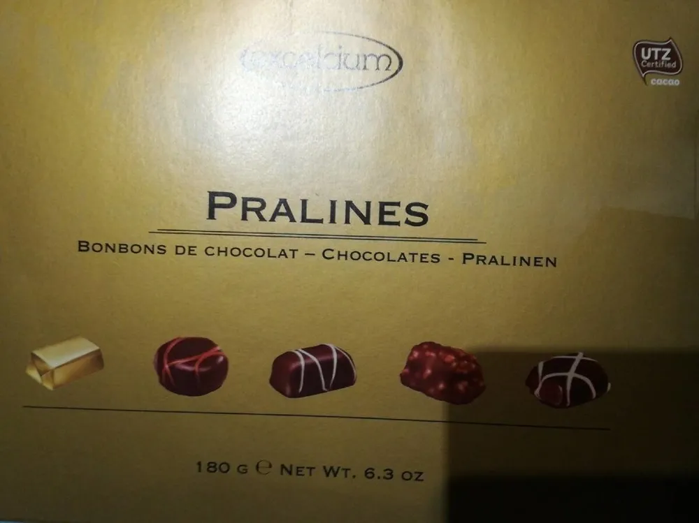 Excelcium Pralines Gold 180G