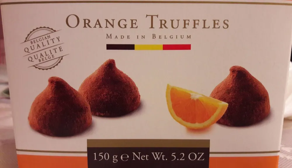 Orange truffles