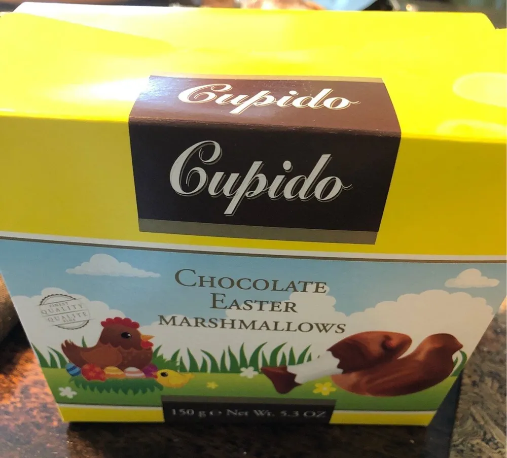 Chocolate Easter marshmallows