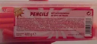 PENCILS Met aardbijsmaak/ au goût de fraise