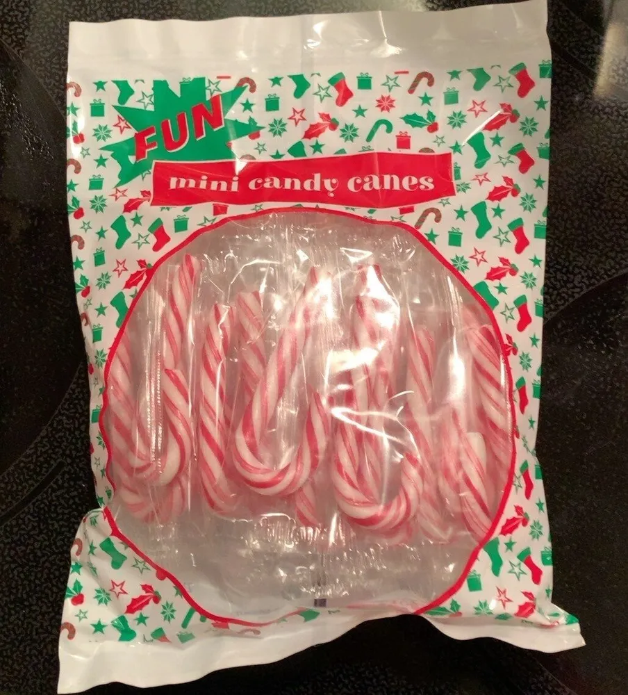 Mini candy canes