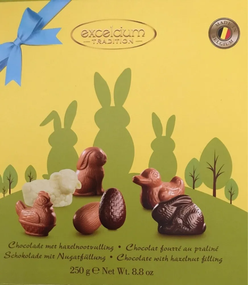 Chocolat fourrré praliné
