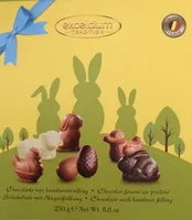 Chocolat fourrré praliné
