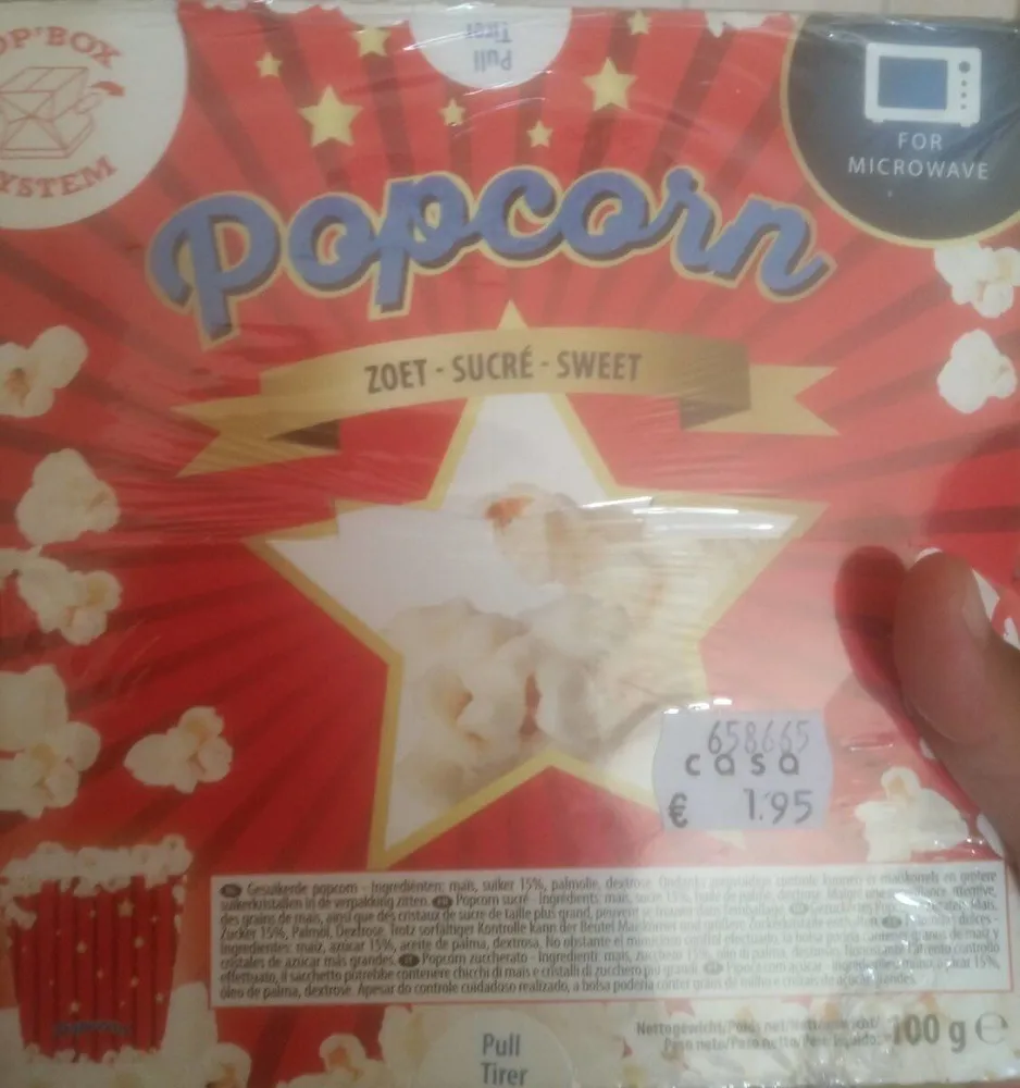 Popcorn-box sistem