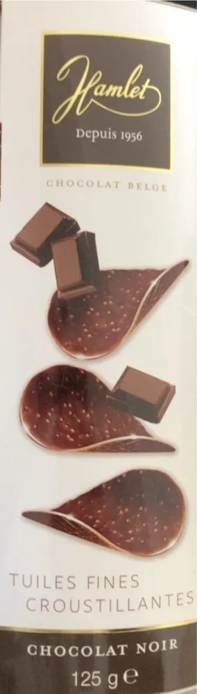 Tuiles chocolat