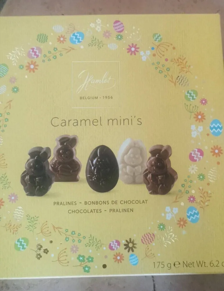 Caramel mini's bonbon de chocolat