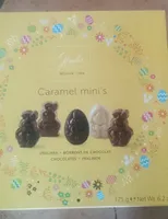 Caramel mini's bonbon de chocolat