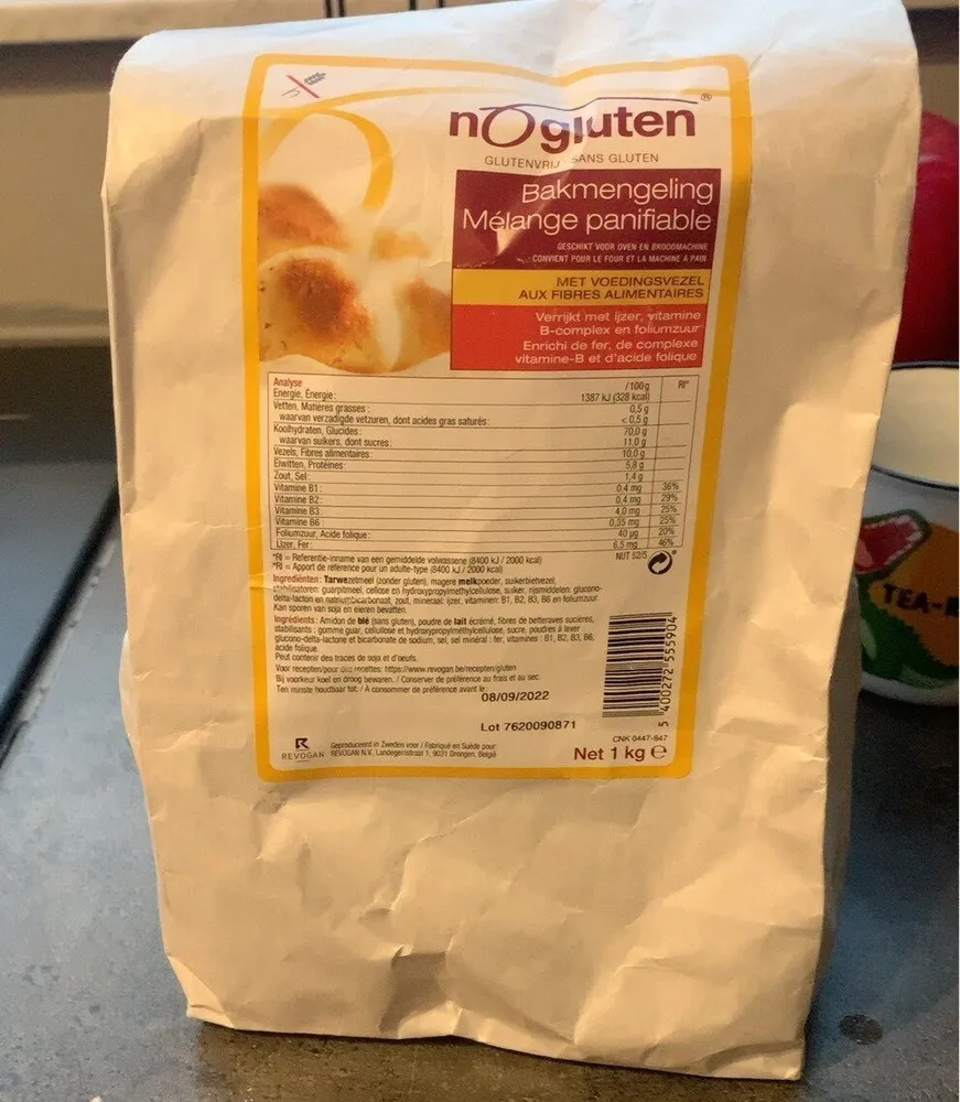Mélange panifiable fibre