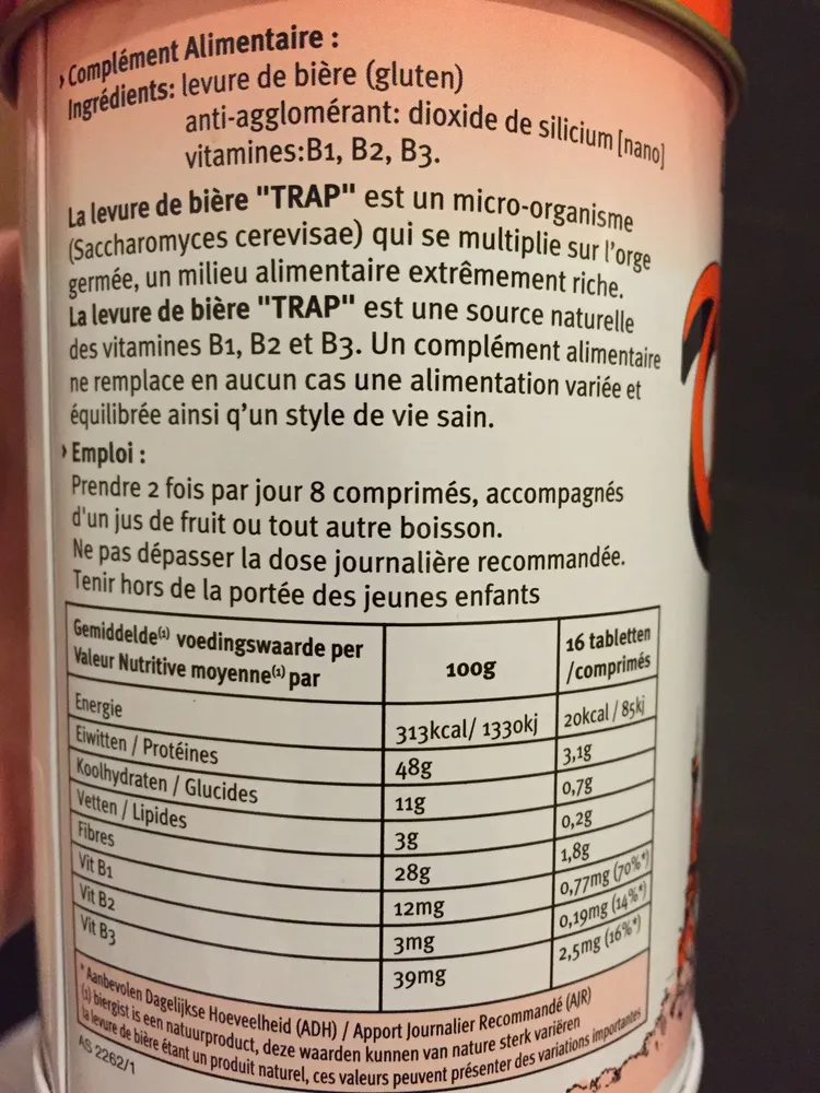 Trap Biergist Tabletten