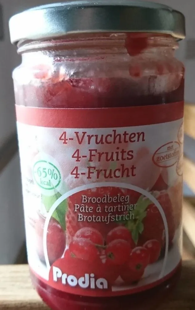 Prodia 4-Fruits Pâte à tartiner