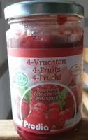 Prodia 4-Fruits Pâte à tartiner