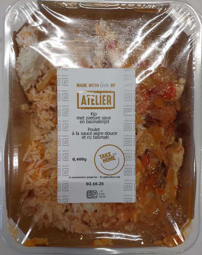 Poulet à la sauce aigre-douce et riz basmati