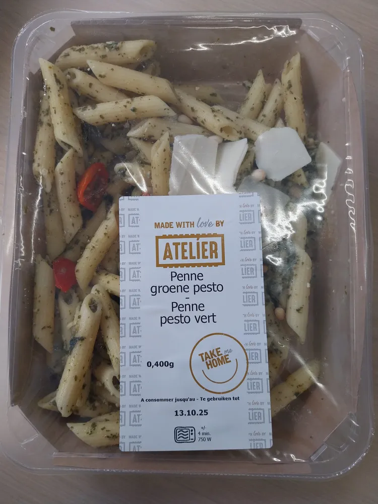 Penne peut-on vert