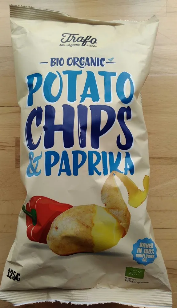 Bio Organic Potato Chips & Paprika