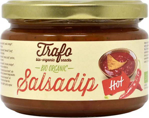 Salsa dip picante ecológica tarro