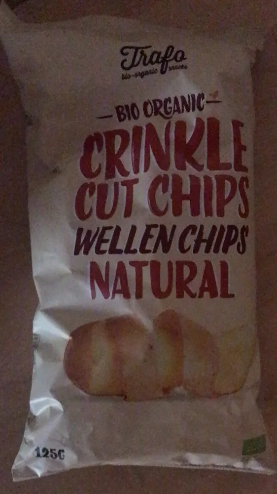 Crinklr cut cips wellen chips natural