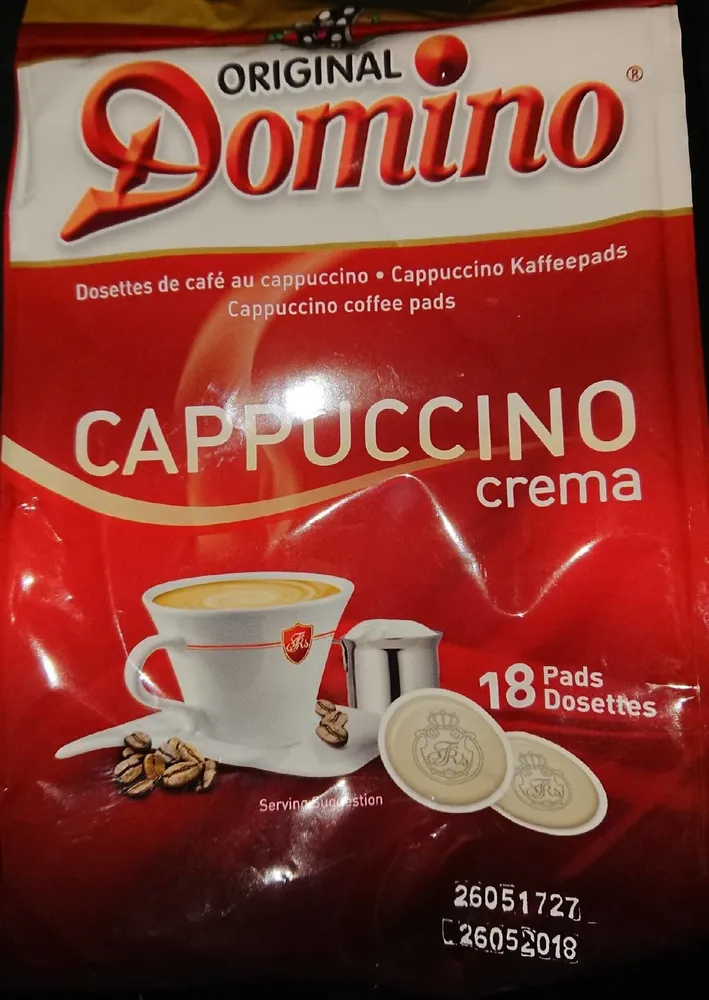 Dosettes de café au cappuccino