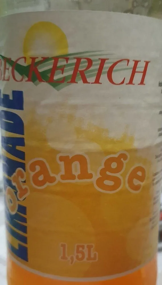 Limonade Orange