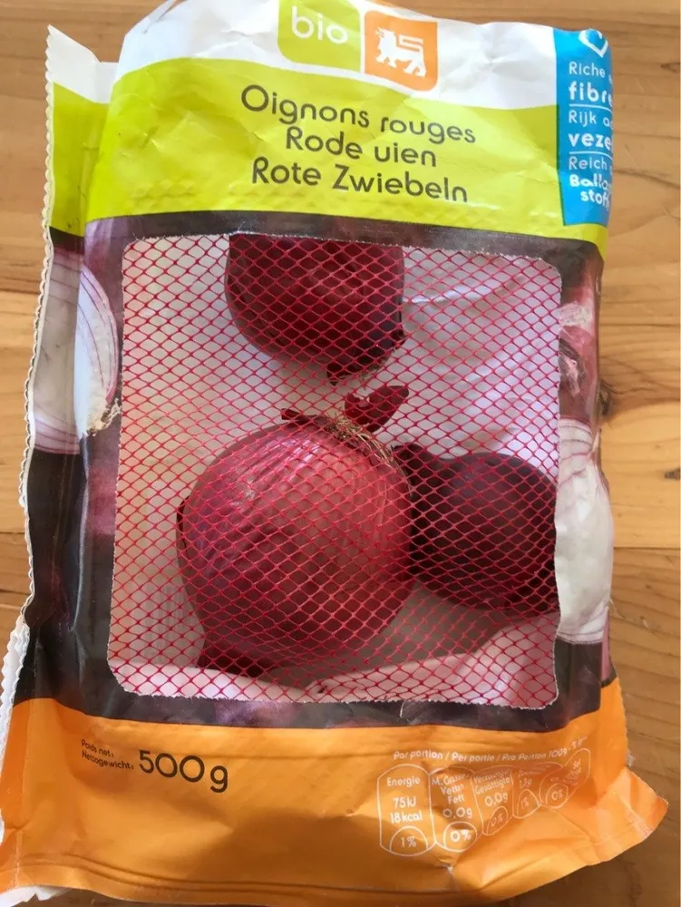 Oignons rouges