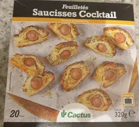 Feuillete saucisses coktail