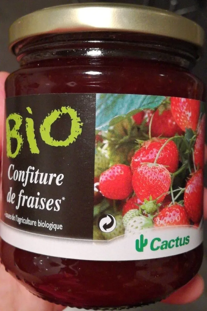 Confiture de fraises bio