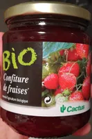 Confiture de fraises bio