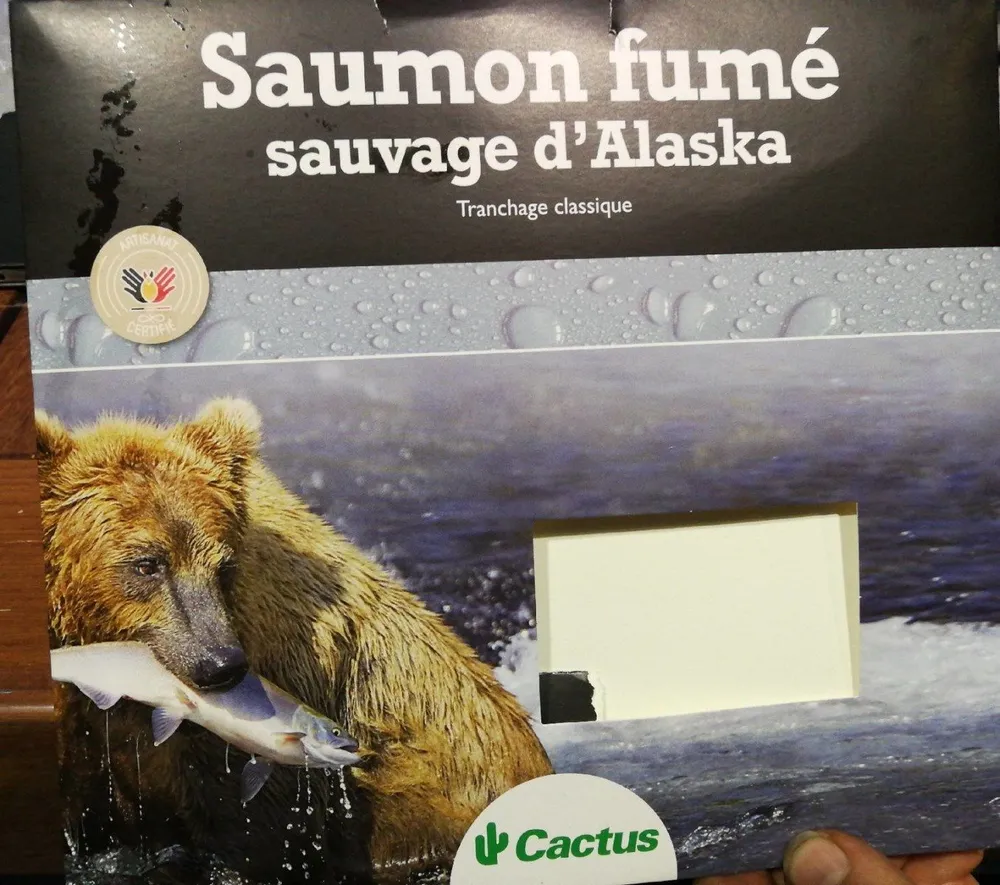 Geräucherter Lachs Aus Alaska