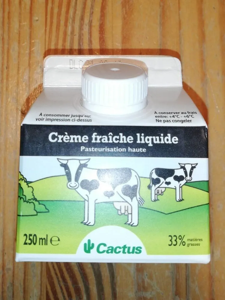 Crème fraiche liquide