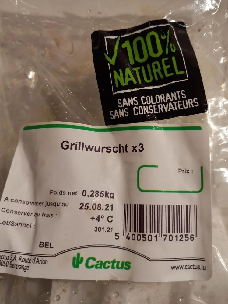 Grillwurst Cactus