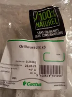 Grillwurst Cactus