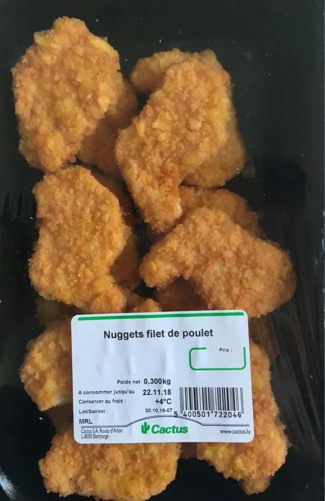 Nuggets filet de poulet