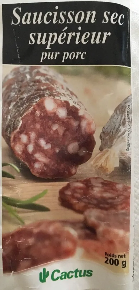 Saucisson sec superieur