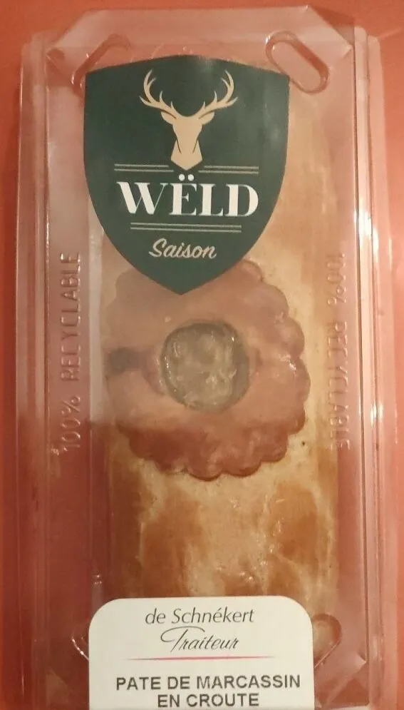 Pâté de marcassin en croûte