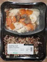 Blanquette de dinde riz long grain et sauvage