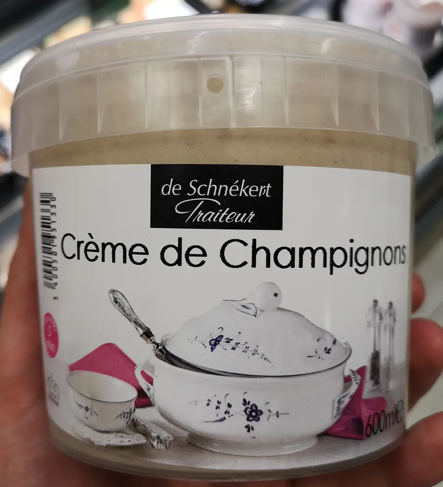 Crème de champignons