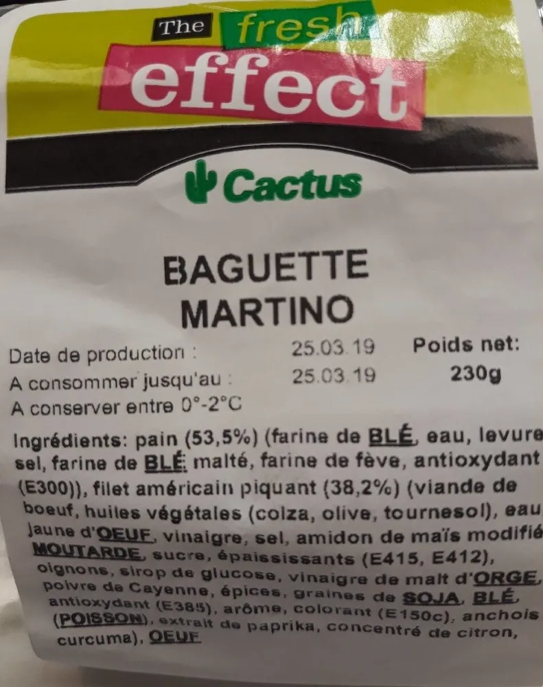 baguette martino