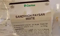 Sandwich paysan mixte
