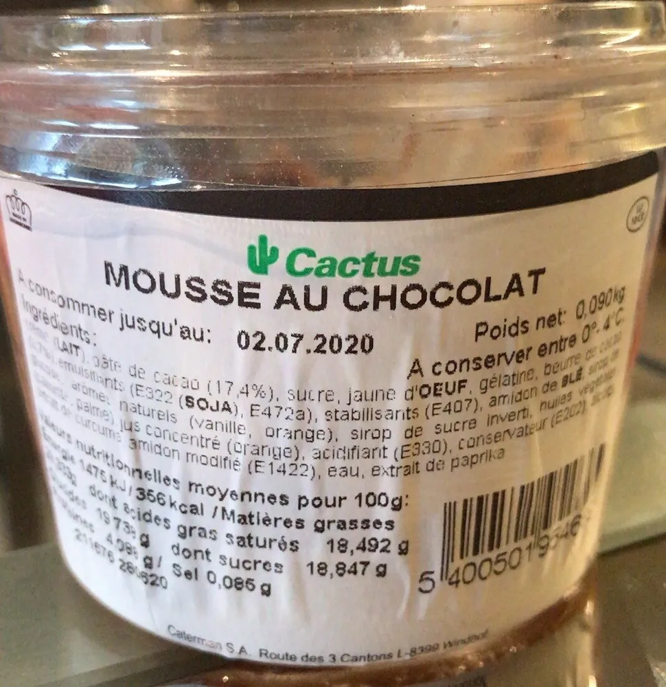Mousse au chocolat