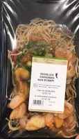 Nouilles chinoises aux scampi