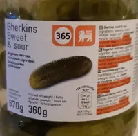 Cornichons Gherking 365