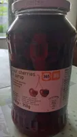 Sour cherries in syrup