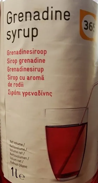Sirop grenadine