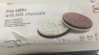 Galettes De Riz Au Chocolat Au Lait