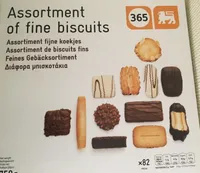 Assortment of fine biscuits