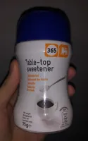 Table top sweetener
