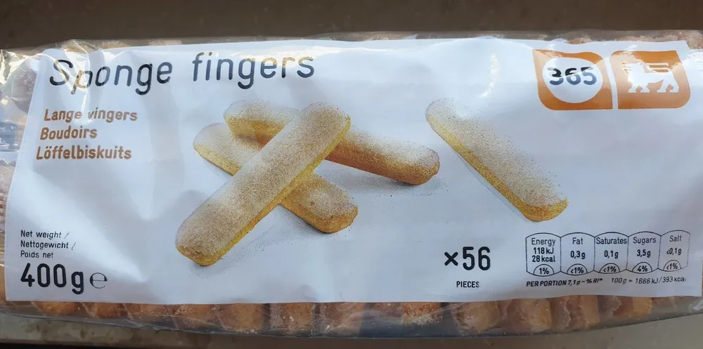 Sponge fingers