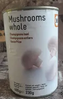 Champignons entiers